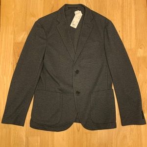 Dark Gray UNIQLO Comfort Jacket blazer - Medium
